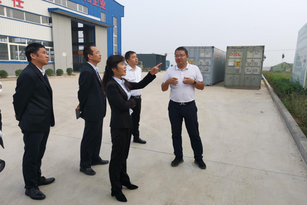 陕西航天建设集团有限公司总经理、党委副书记谢明娟率队赴辽宁一诺环保产业集团开展考察调研工作